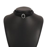 Retro Palace Style Multilayer Pearl Necklace sku image 6