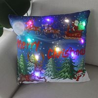 Fashion Santa Claus Plush Pillow Cases main image 4