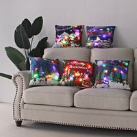 Fashion Santa Claus Plush Pillow Cases main image 6