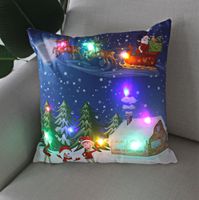 Fashion Santa Claus Plush Pillow Cases sku image 29
