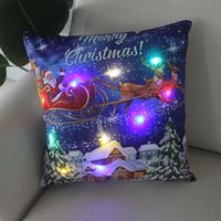 Fashion Santa Claus Plush Pillow Cases main image 2