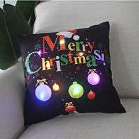 Fashion Santa Claus Plush Pillow Cases sku image 10