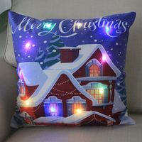 Fashion Santa Claus Plush Pillow Cases sku image 28