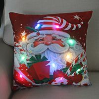 Fashion Santa Claus Plush Pillow Cases sku image 19