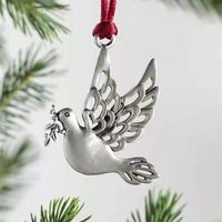 Christmas Fashion Christmas Tree Metal Party Hanging Ornaments 1 Piece main image 2