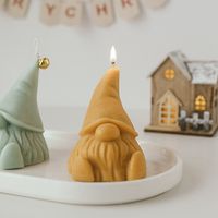 Christmas Cute Santa Claus Paraffin Party Candle 1 Piece main image 5