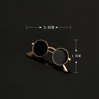 Fashion Glasses Alloy Plating Unisex Brooches sku image 8