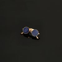 Fashion Glasses Alloy Plating Unisex Brooches sku image 4