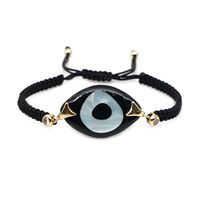 1 Piece Ethnic Style Devil's Eye Resin Shell Women's Bracelets sku image 2