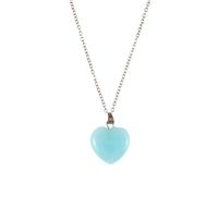 Fashion Heart Shape Alloy Luminous Unisex Necklace main image 3