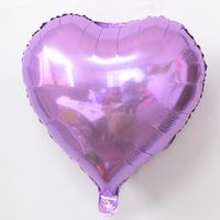 Herzform Aluminiumfolie Gruppe Luftballons 1 Stück sku image 12