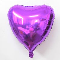 Herzform Aluminiumfolie Gruppe Luftballons 1 Stück main image 4