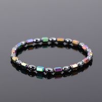 Fashion Oval Ab Color Haematite Beaded Women's Anklet main image 1