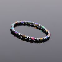 Fashion Oval Ab Color Haematite Beaded Women's Anklet main image 2
