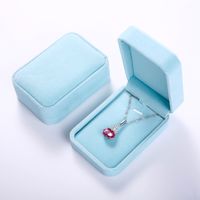 Simple Style Classic Style Solid Color Plastic Jewelry Boxes sku image 4