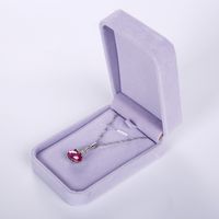 Simple Style Classic Style Solid Color Plastic Jewelry Boxes sku image 7