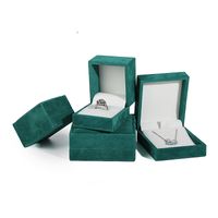 Fashion Solid Color Flannel Jewelry Boxes 1 Piece sku image 6