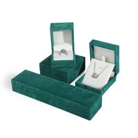 Fashion Solid Color Flannel Jewelry Boxes 1 Piece main image 4
