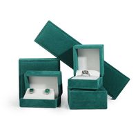 Fashion Solid Color Flannel Jewelry Boxes 1 Piece main image 3