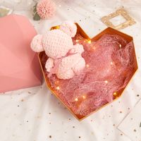 Valentine's Day Fashion Heart Shape Plastic Wedding Gift Wrapping Supplies 1 Piece main image 4