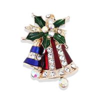 Fashion Christmas Tree Alloy Plating Inlay Artificial Gemstones Unisex Brooches sku image 38