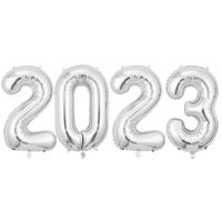 Number Aluminum Film Party Balloons 1 Piece sku image 2