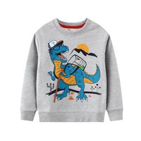Fashion Dinosaur Cotton Hoodies & Sweaters sku image 1