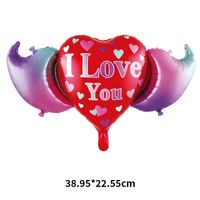 Bear Heart Shape Aluminum Film Date Balloons 1 Piece sku image 22