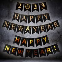 New Year Letter Paper Party Decorative Props 1 Piece main image 4