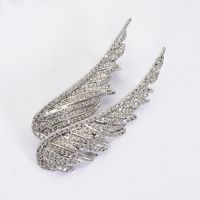 Elegant Wings Alloy Inlay Rhinestones Women's Brooches main image 4