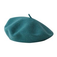 Women's Simple Style Solid Color Beret Hat main image 5