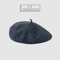 Women's Simple Style Solid Color Beret Hat sku image 33