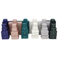 Simple Style Solid Color Pu Leather Jewelry Boxes 1 Piece main image 4