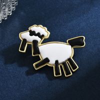 Mignon Style Simple Animal Dessin Animé Alliage Émail Placage Unisexe Broches sku image 5