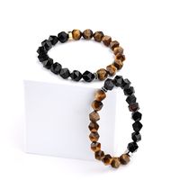 Fashion Geometric Agate Beaded Men's Bracelets 1 Piece main image 1