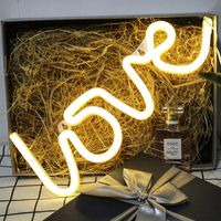 Valentine's Day Fashion Letter Plastic Indoor Lightings 1 Piece main image 1