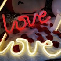 Valentine's Day Fashion Letter Plastic Indoor Lightings 1 Piece main image 2