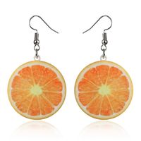 1 Pair Fashion Fruit Arylic Women's Drop Earrings sku image 6
