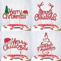 Christmas Letter Paper Party Cake Decorating Supplies 1 Piece main image 1