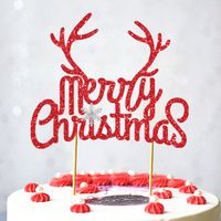 Christmas Letter Paper Party Cake Decorating Supplies 1 Piece main image 6