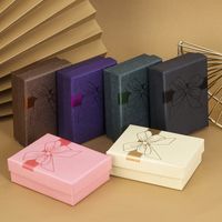 Fashion Bow Knot Paper Jewelry Boxes 1 Piece main image 3