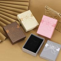 Fashion Bow Knot Paper Jewelry Boxes 1 Piece main image 2