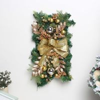Christmas Fashion Pine Cones Ball Bow Knot Plastic Party Hanging Ornaments 1 Piece sku image 3