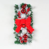 Christmas Fashion Pine Cones Ball Bow Knot Plastic Party Hanging Ornaments 1 Piece sku image 2