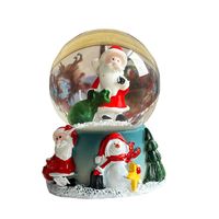 Christmas Christmas Tree Santa Claus Snowman Crystal Glass Christmas Ornaments 1 Piece main image 4