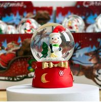 Christmas Christmas Tree Santa Claus Snowman Crystal Glass Christmas Ornaments 1 Piece main image 2