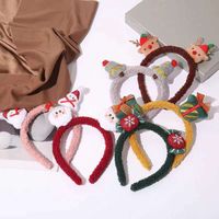 Chinoiserie Weihnachtsbaum Weihnachtsmann Tuch Handgemacht Haarband 1 Stück main image 5