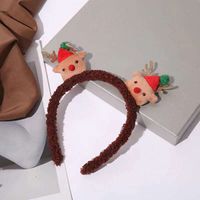 Chinoiserie Christmas Tree Santa Claus Cloth Handmade Hair Band 1 Piece sku image 12