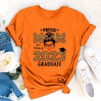 Women's T-shirt Short Sleeve T-shirts Printing Fashion Mama Letter main image 4