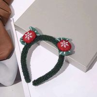 Chinoiserie Weihnachtsbaum Weihnachtsmann Tuch Handgemacht Haarband 1 Stück sku image 8